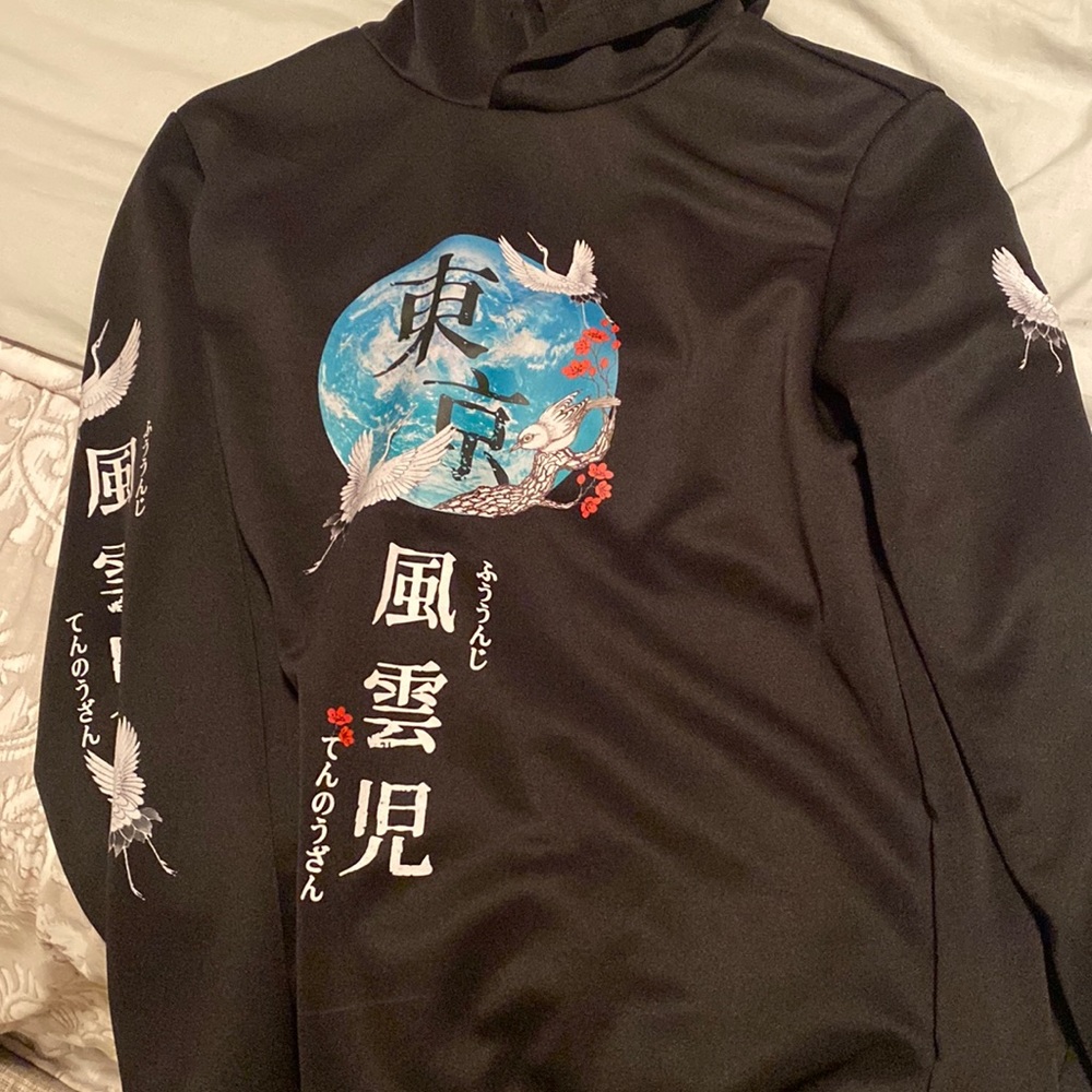 SHEIN black hoodie